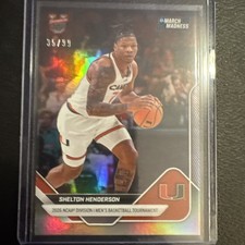 2026 Bowman U Now March Madness - Holo #47 Shelton Henderson Rookie /99