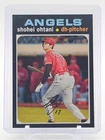 SHOHEI OHTANI 2020 TOPPS HERITAGE ACTION VARIATION #433 LOS ANGELES ANGELS Q1048