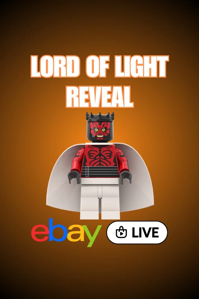 Lord of Light Reveal - Individuell bedruckte LEGO Teile & Minifiguren