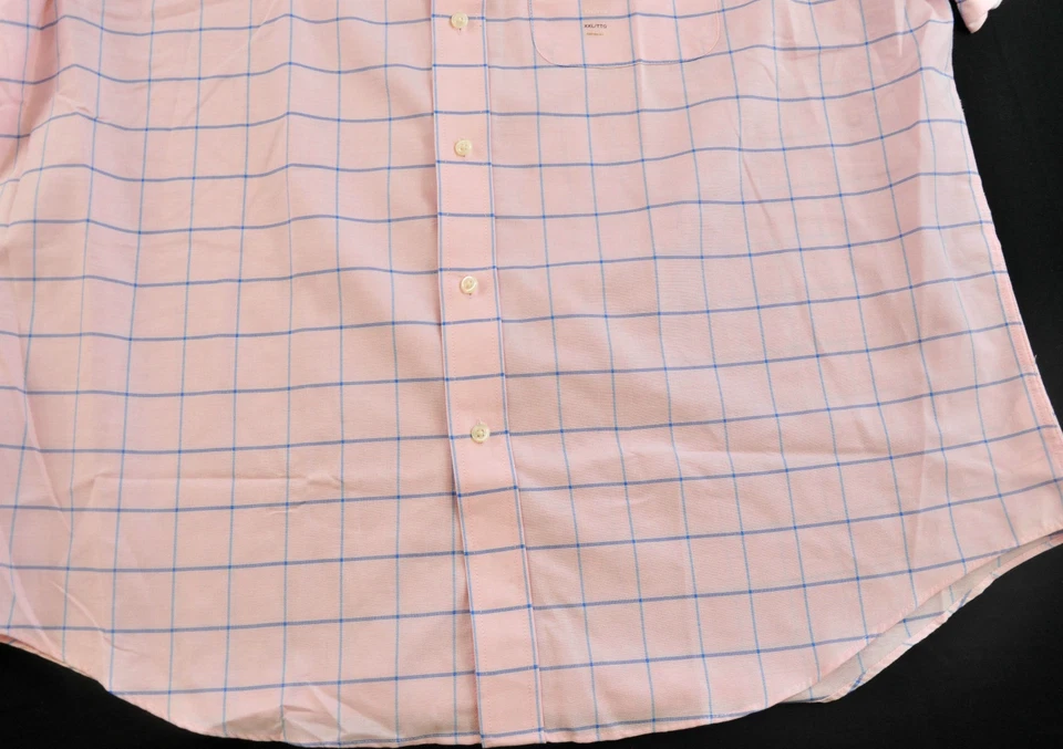 Hombre Flecha Botón Delantero Talla 14 14-1/2 Power Rosa Ajuste Clásico Algodón M Precio de venta sugerido por el fabricante $45 Foto 4 de 4