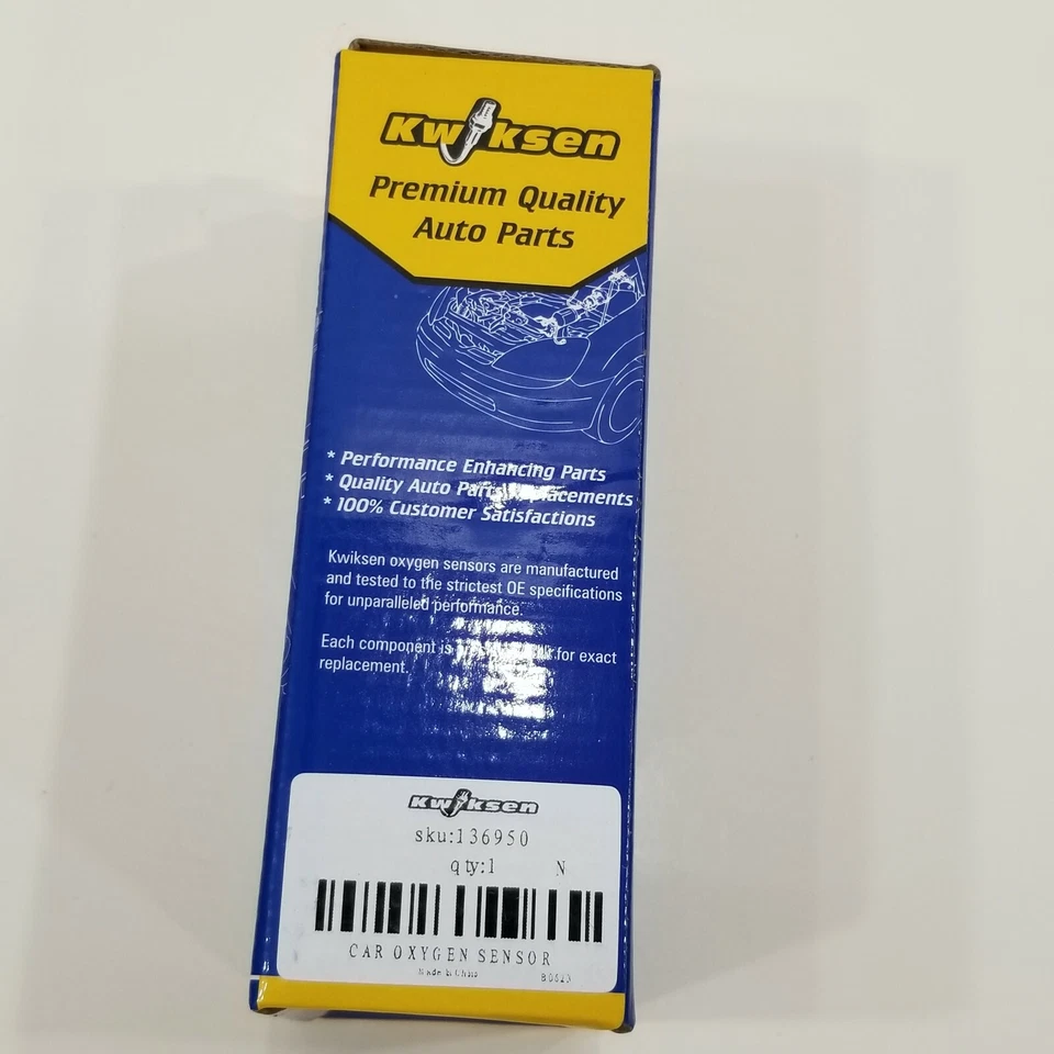  KWIKSEN #136-950 02 SENSOR DE OXÍGENO Y AIRE/COMBUSTIBLE PARA 02-06 MINI COOPER L4-1,6 L Foto 3 de 4