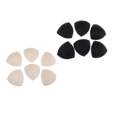 6 Pairs Removable Bikini Bra Insert Foam Triangle Pads   Swimsuit