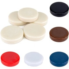 20mm Draughts Counters (Select Colour) * Backgammon Tokens Checkers Board Game