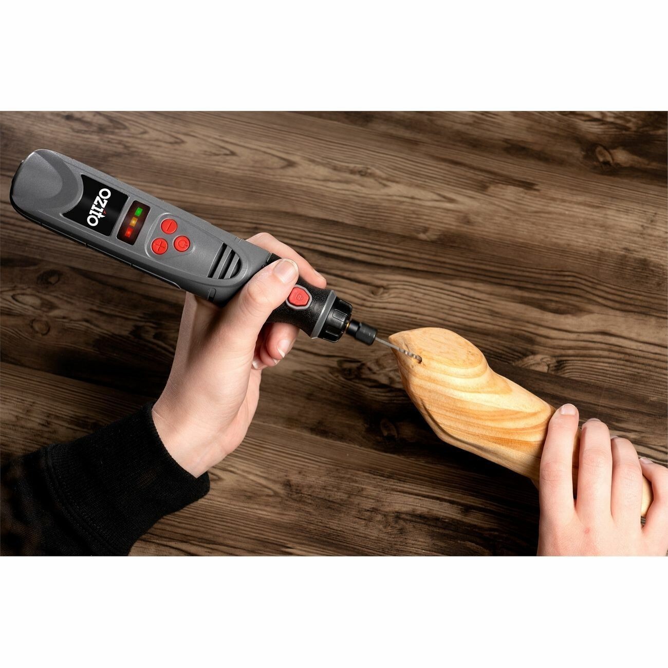 OZITO 3.6V Cordless Micro Rotary Multi Tool Dremel + 118 Accessories