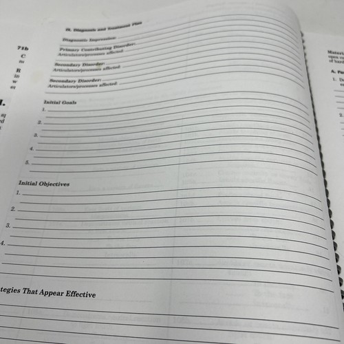 Preschool Motor Speech Evaluation & Intervention Margaret Earnest VG Spiral Bnd - Imagen 24 de 24