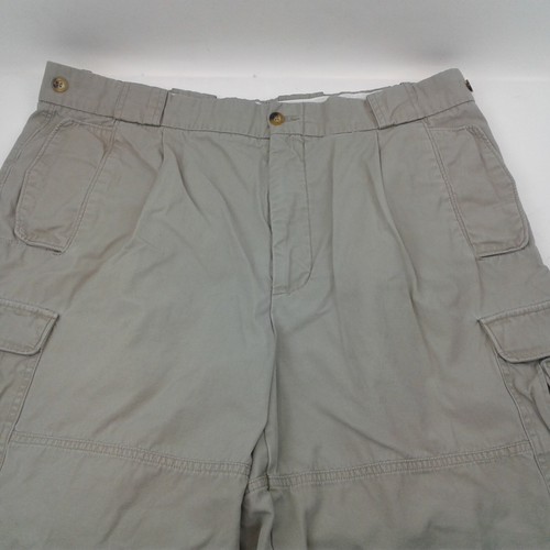 Outdoor Life Mens Khaki Shorts w/Cargo 