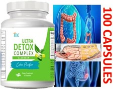 Best detox stomach detox cleanser 100 caps colondetox cleanse healthy