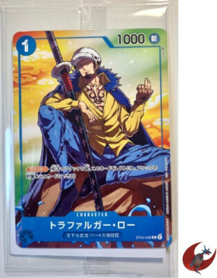 One Piece Karte Promo SEVEN ELEVEN Trafalger Law ST03-008 verpackt