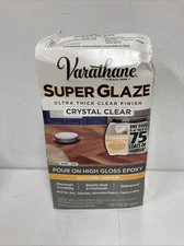 Varathane Super Glaze, 241352 Ultra Glossy Epoxy Finish and Preservative New