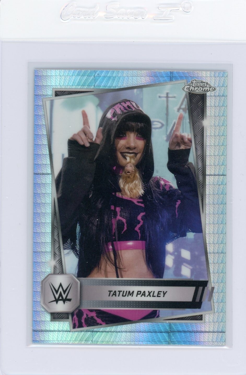2025 Topps Chrome WWE Tatum Paxley Prism Refractor #105