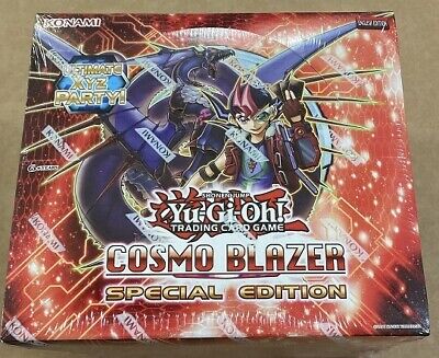 YuGiOh Cosmos Blazer Special Edition Factory Sealed Box 3 Packs Promo 