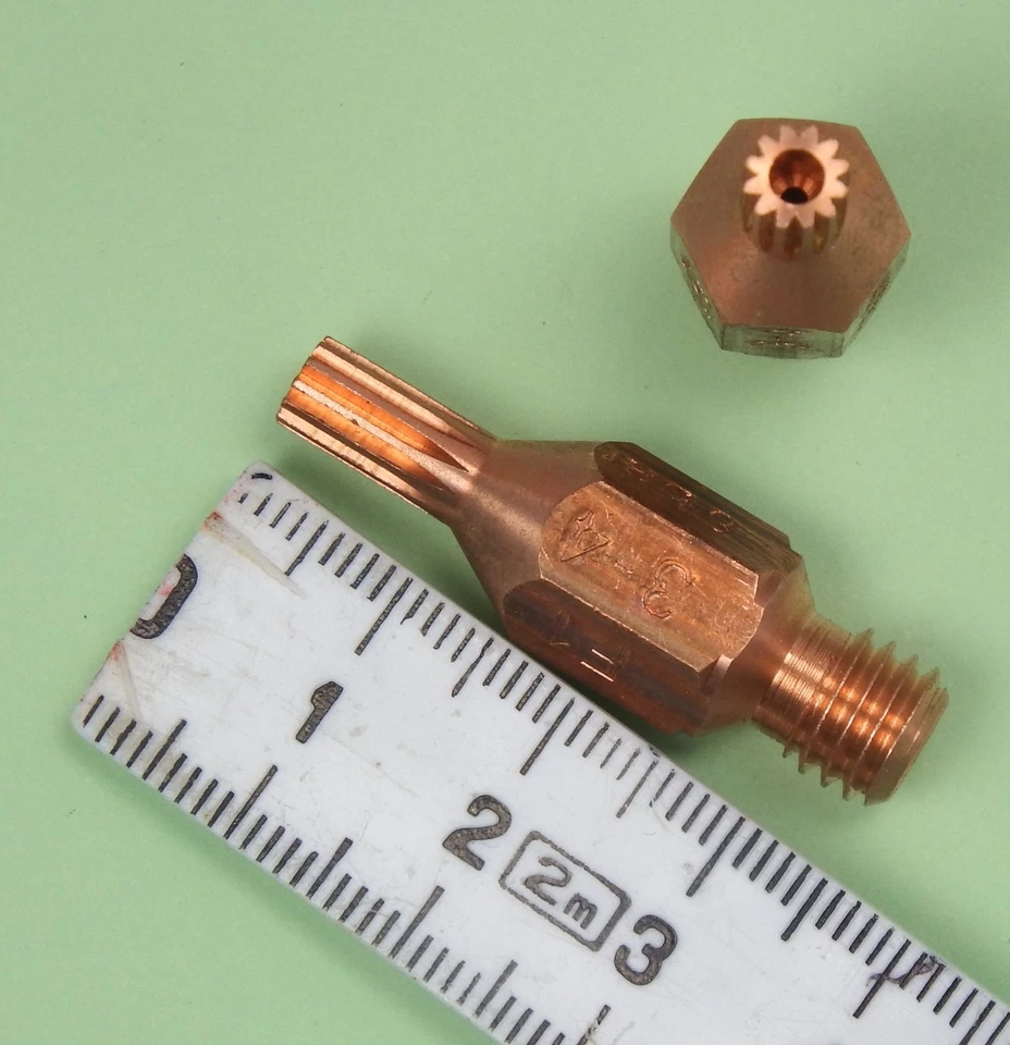 MWW Fugenhobeldüse F1 tiefe 3-4mm Kupfer 6Bar - Schneidbrenner Autogen