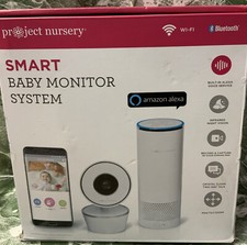Project Nursery Smart Baby Monitor Camera With Amazon Alexa Open Box
