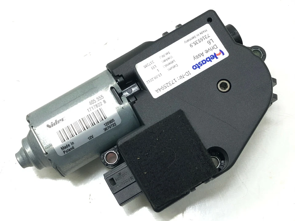 BMW 650I F06 2009-2016 techo corredizo trasero motor OEM. Foto 3 de 4