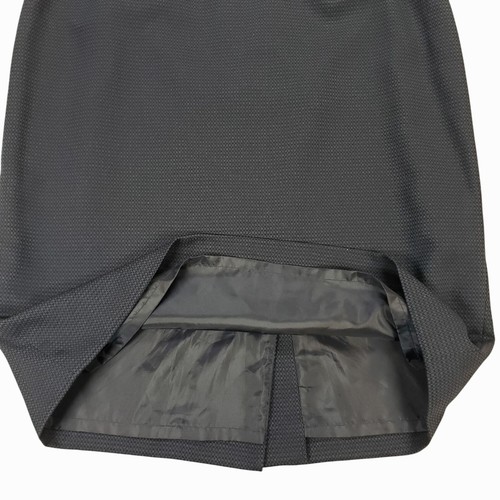Le Suit Skirt Womens Size 14 Navy/Black Textured Pencil Career Basics Knee Lengt - Picture 3 of 9