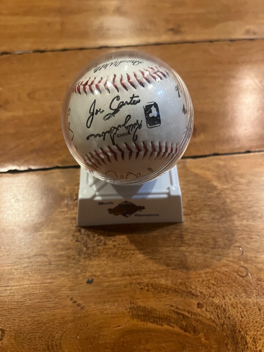 1992 TORONTO BLUE JAYS World Series Autographed Replica Baseball W