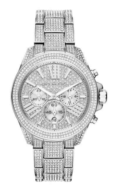 Michael Kors Wren 41.5 mm Silver Case 