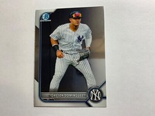 JASSON DOMINGUEZ-2022 BOWMAN CHROME (RC) #BCP-98-LOOK!!—VG CONDITION!!!