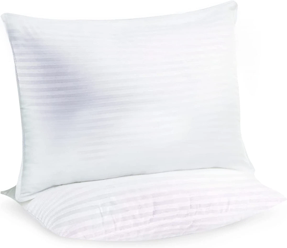 Bed Pillows for Sleeping 2 Pack Extra Firm Hotel Quality Cooling Pillow Back