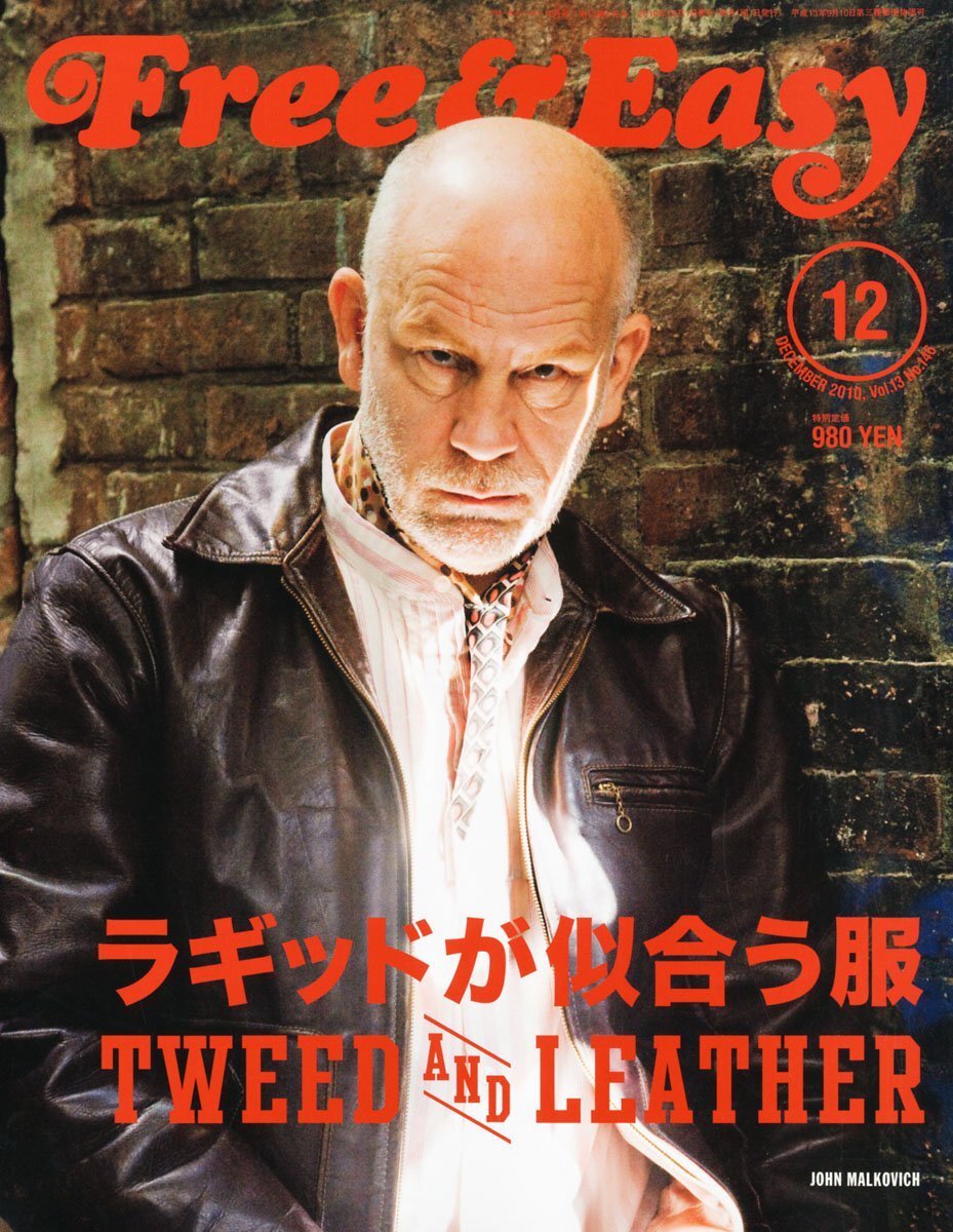 Free&Easy 2010 12冊全巻 Free & Easy?2010 12 Men's Fashion Magazine Japan Book TWEED