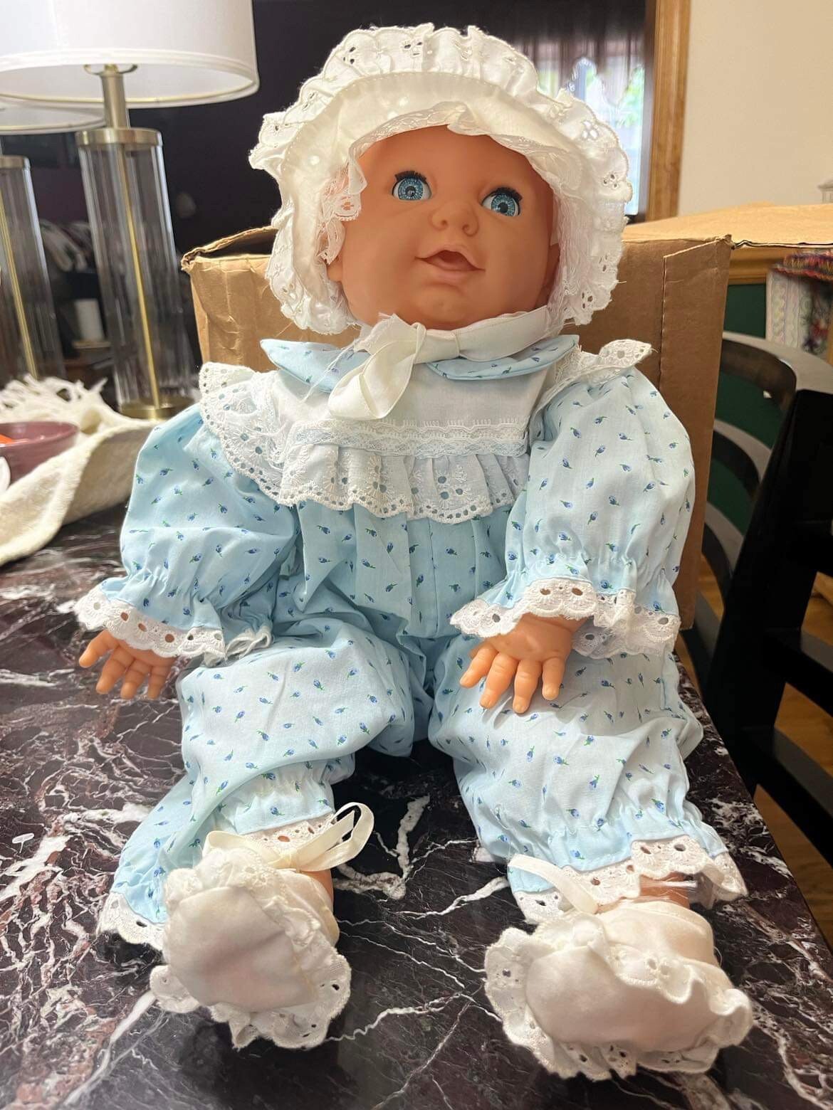 vintage vinyl baby doll 1950s eBay