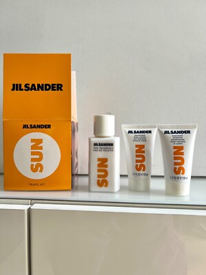 Vintage! Jil Sander SUN Travel Kit Parfum - Creme - Shampoo First Formulation