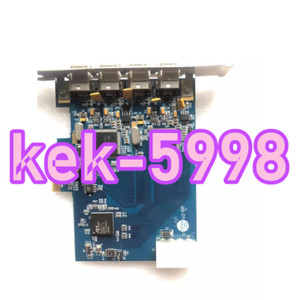 1PC Gebraucht Mainboard IOI FWX2-PCIE10 REV1.1 1394A FWX2-PCIE10-2 #CZ