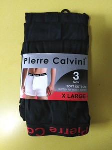 Pack Of 3 Pierre Calvini Boxer Shorts - Just $7