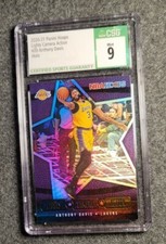 2020-21 NBA Hoops Holo Anthony Davis Lights Camera Action  #20 Lakers CSG 9💎💎