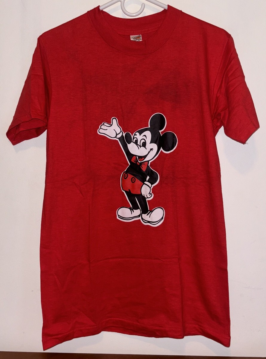 Vintage Bootleg Mickey Mouse Disney Shirt Adult Size M | eBay