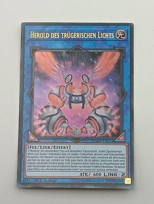 Yu-Gi-Oh! Einzelkarte Herold des trügerischen Lichts bespielt