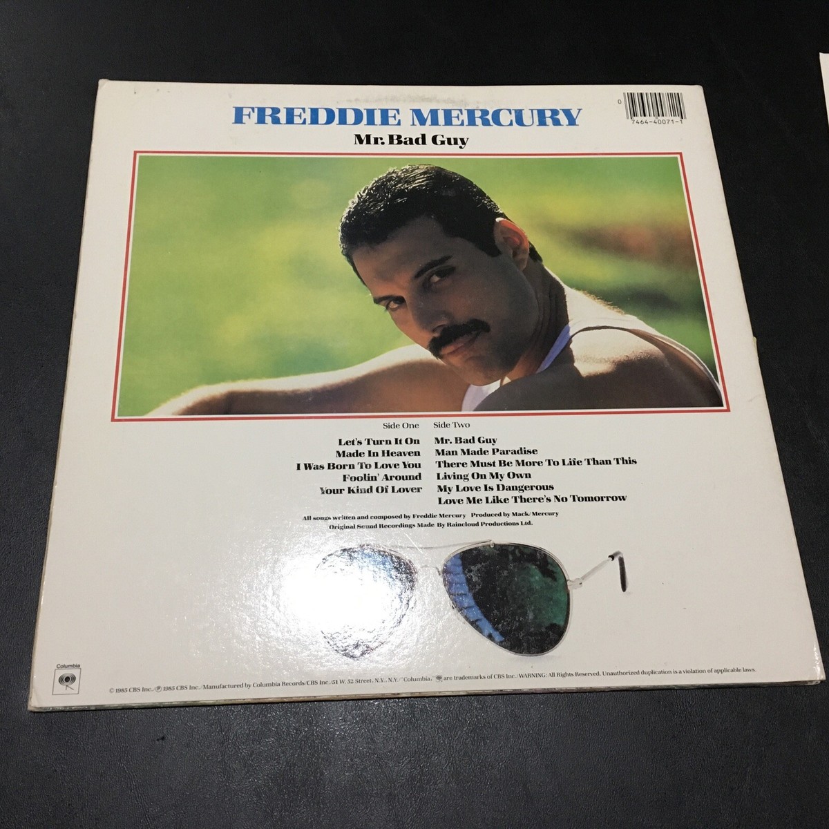 米LP Freddie Mercury Mr. Bad Guy FC40071 COLUMBIA /00260 Freddie Mercury – Mr. Bad Guy – Vinyl (LP, Album + 3 more