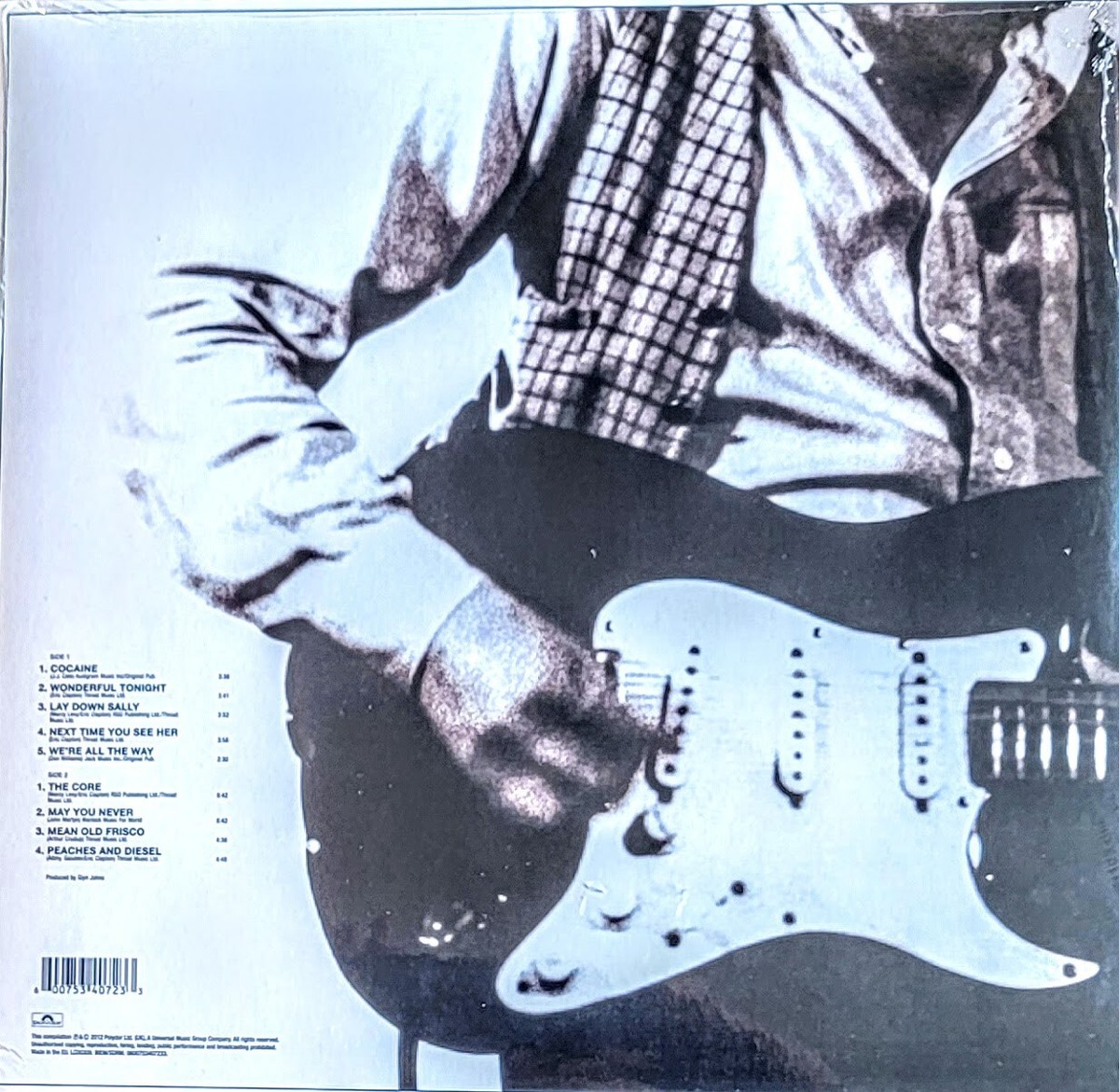 ERIC CLAPTON- SLOWHAND - VINYL LP 