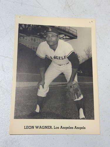 LEON WAGNER JAY PUBLISHING 5X7 PHOTO 1958-65 LOS ANGELES ANGELES