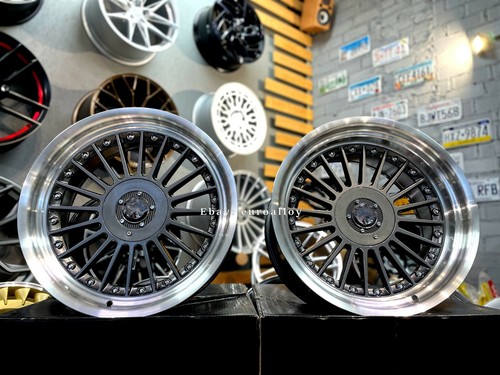 4 x 17 Inch 5x100/4x100 Alpina Style Grey Polished Wheels: Fits For BMW - Picture 6 of 13