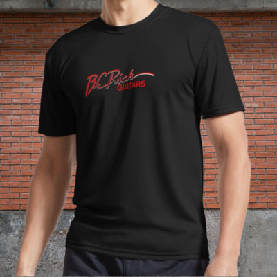 BC Rich Logo Active T-Shirt Logo Men's T-Shirt Funny Size S to 5XL
