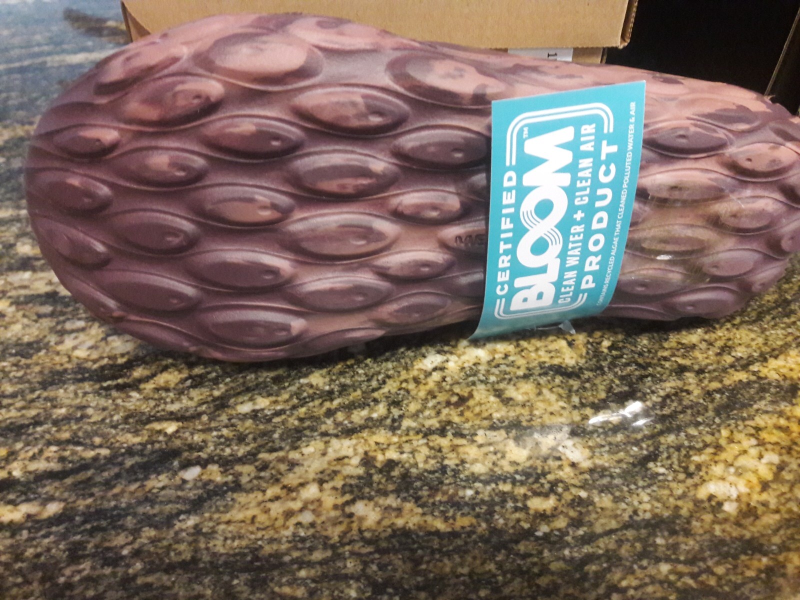 NUOVI sandali donna Merrell bordeaux idro slide taglia 9 scarpe