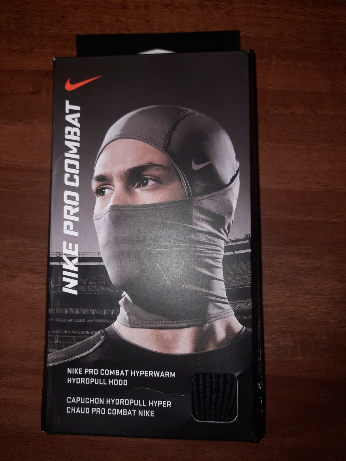nike pro combat hyperwarm hydropull hood