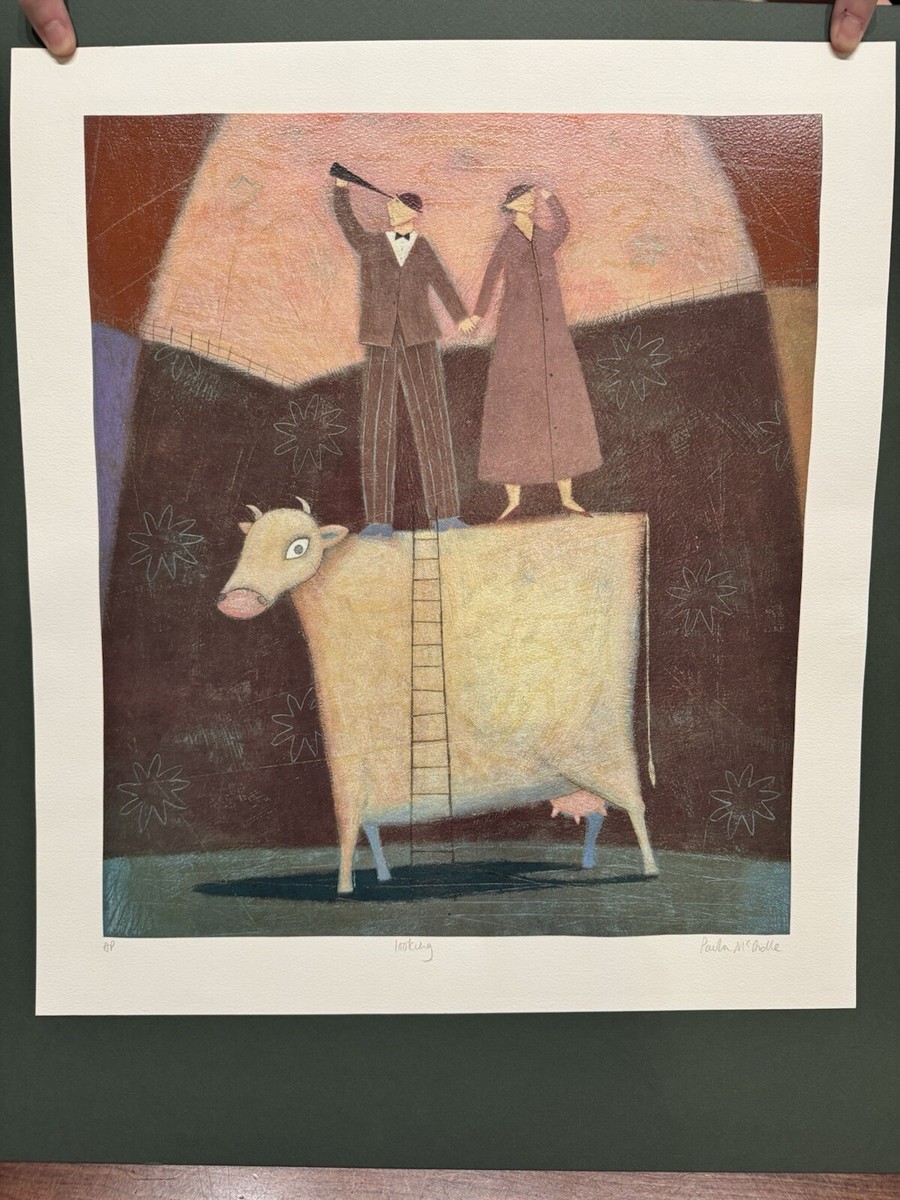 Paula McArdle “Looking” Artist Proof, Signed, Titled Rare | eBay