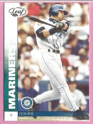5枚限定】イチロー/2002/Leaf/SEATTLE MARINERS