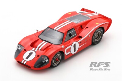 1/18 フォードGT40 Mk.IV ルマン1967 ウィナー #1 Spark Ford GT40 MK IV #1 Winner 24h of Le Mans (1967) 1/18