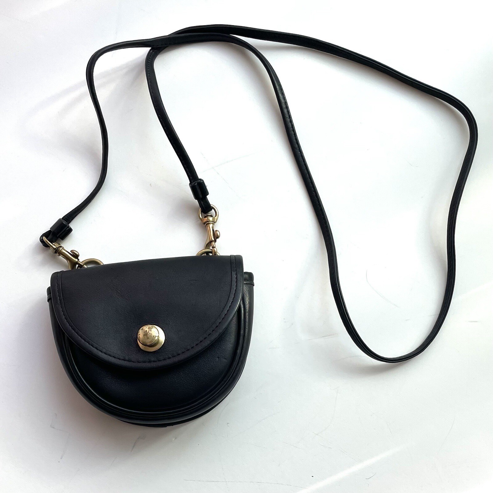 COACH Vintage Mini Crossbody Belt Bag Crossbody Black… Gem