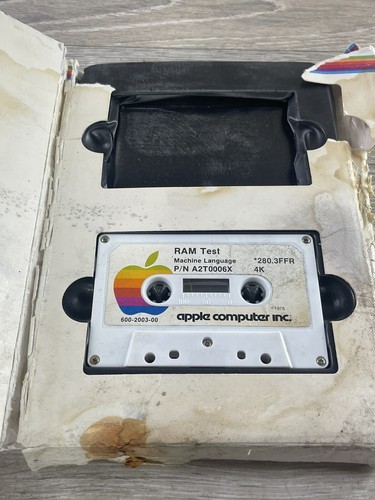Apple Cassette Tape - RAM Test P/N A2T0006X 4k sold as is - Picture 7 of 7