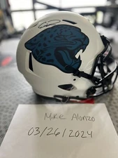 Calvin Ridley Signed Jacksonville Jaguars Speed Authentic Lunar NFL Helmet