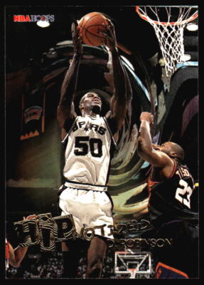 1996-97 Hoops David Robinson Hypnotized #H18 San Antonio Spurs