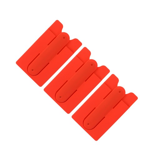 3 Pcs Silicone Multi Purpose Phone Card Holder Cell Phone Wallet Fits - 第 4/12 張圖片