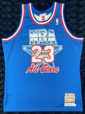 Michael Jordan Signed Autographed 1993 Mitchell & Ness All-Star Jersey Bulls UDA