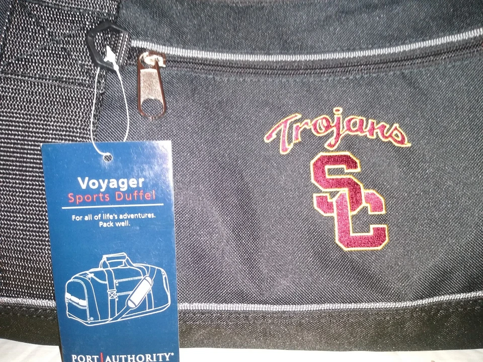 USC Trojans Port Authority Football Player Duffel/Travel Bag New With Tags - Image 2 of 4