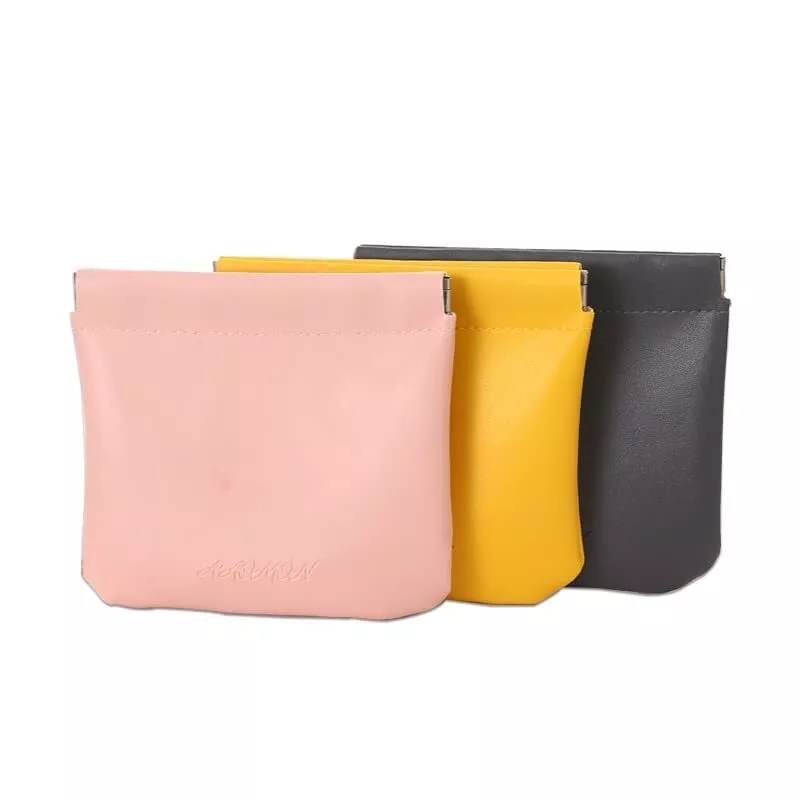 Squeeze Leather Pouch