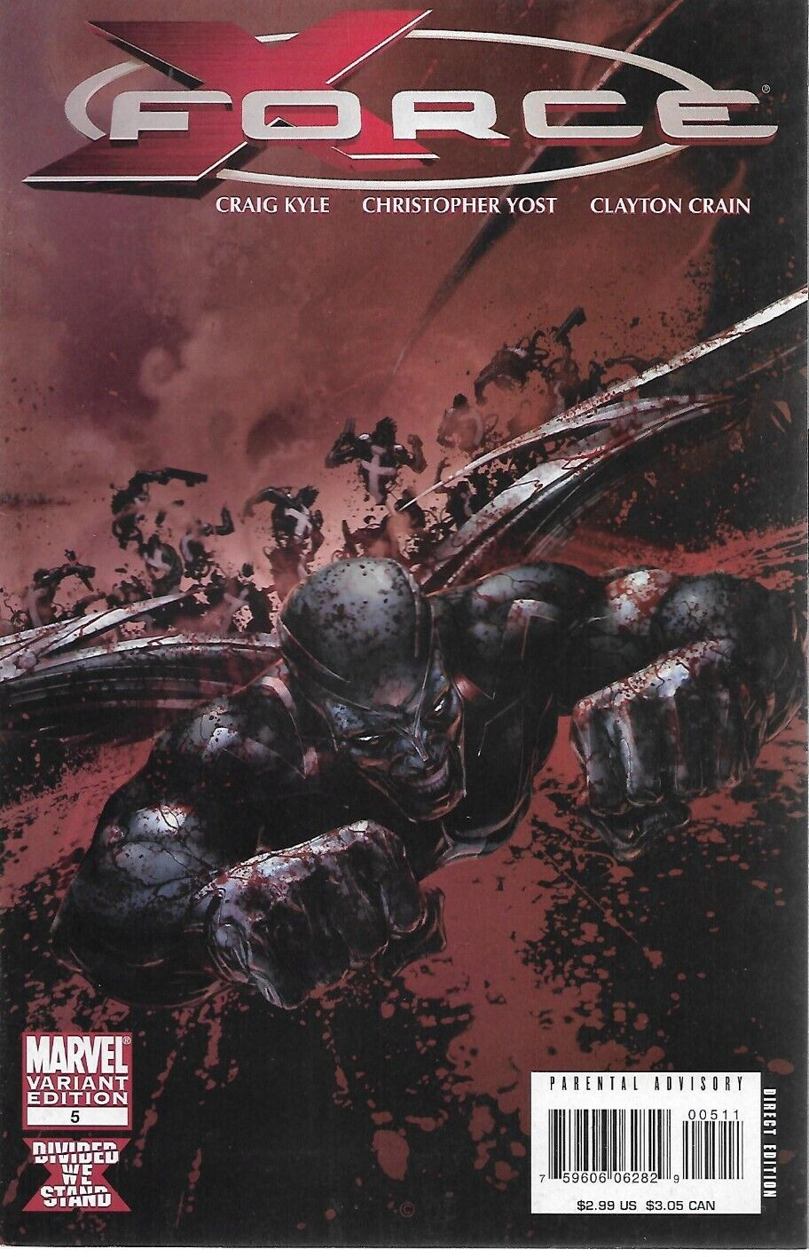 X-FORCE (2008) #5 Variant - Back Issue